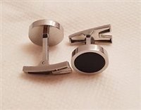 Bouton de manchette  Arkano Homme in Acier Onice GE01BO - GE01BO